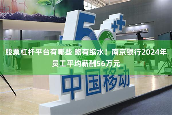 股票杠杆平台有哪些 略有缩水！南京银行2024年员工平均薪酬56万元