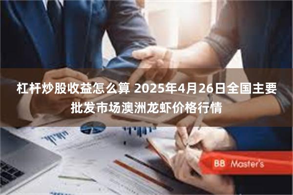 杠杆炒股收益怎么算 2025年4月26日全国主要批发市场澳洲龙虾价格行情