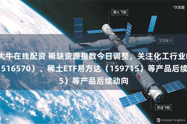 大牛在线配资 稀缺资源指数今日调整，关注化工行业ETF（516570）、稀土ETF易方达（159715）等产品后续动向